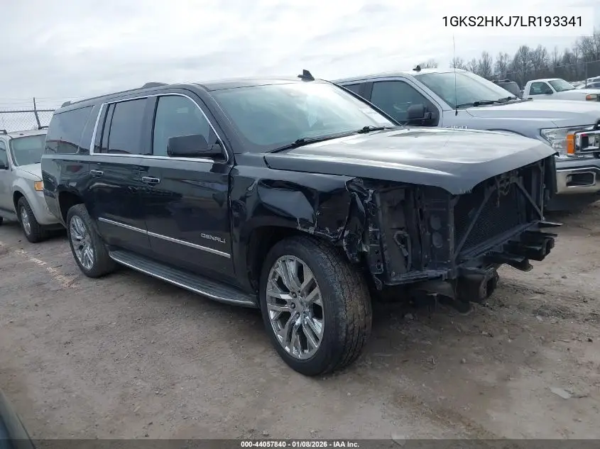 1GKS2HKJ7LR193341 2020 GMC Yukon Xl 4Wd Denali