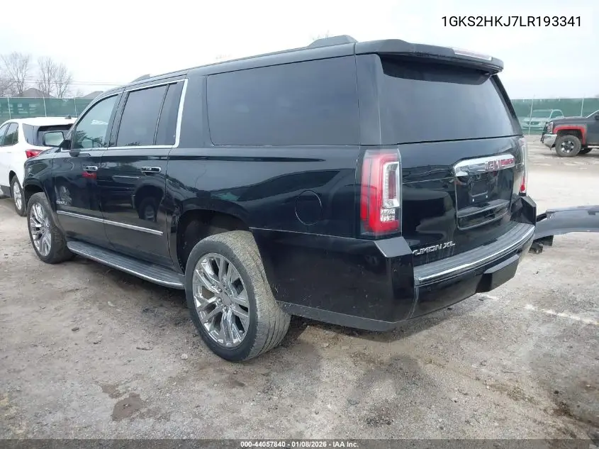 1GKS2HKJ7LR193341 2020 GMC Yukon Xl 4Wd Denali