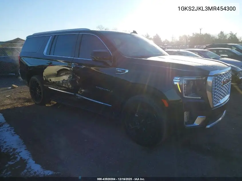 1GKS2JKL3MR454300 2021 GMC Yukon Xl 4Wd Denali