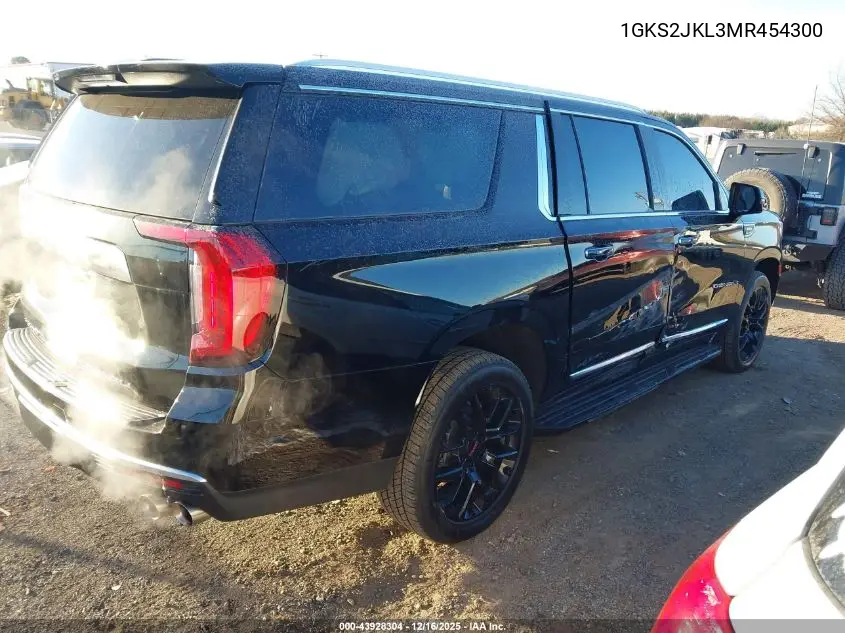 1GKS2JKL3MR454300 2021 GMC Yukon Xl 4Wd Denali