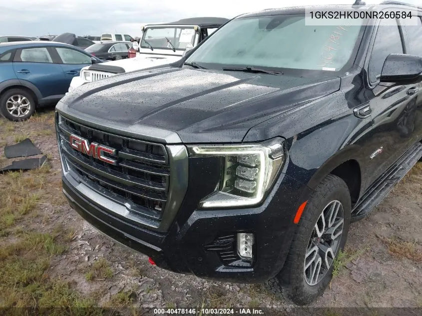 1GKS2HKD0NR260584 2022 GMC Yukon Xl 4Wd At4