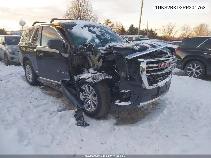 1GKS2BKD2PR201763 2023 GMC Yukon 4Wd Slt