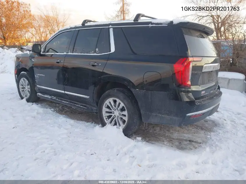 1GKS2BKD2PR201763 2023 GMC Yukon 4Wd Slt