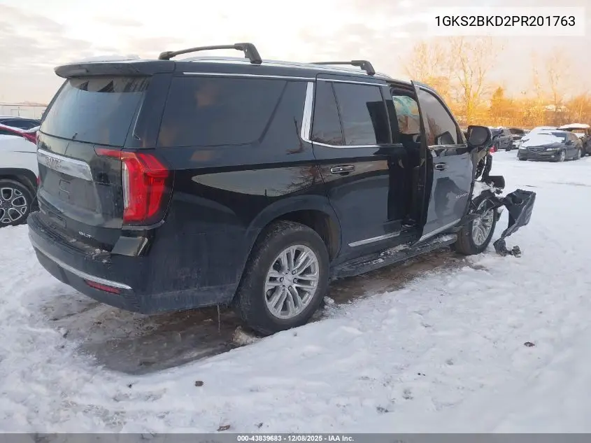 1GKS2BKD2PR201763 2023 GMC Yukon 4Wd Slt