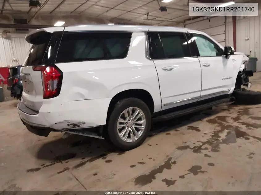 1GKS2GKD1RR201740 2024 GMC Yukon Xl 4Wd Slt