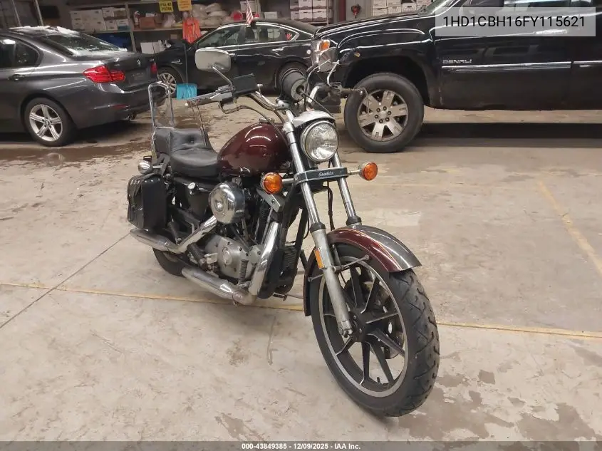 1HD1CBH16FY115621 1985 Harley-Davidson Xls