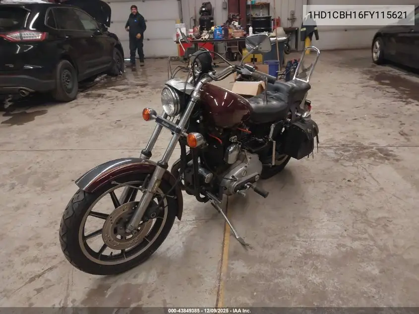 1HD1CBH16FY115621 1985 Harley-Davidson Xls