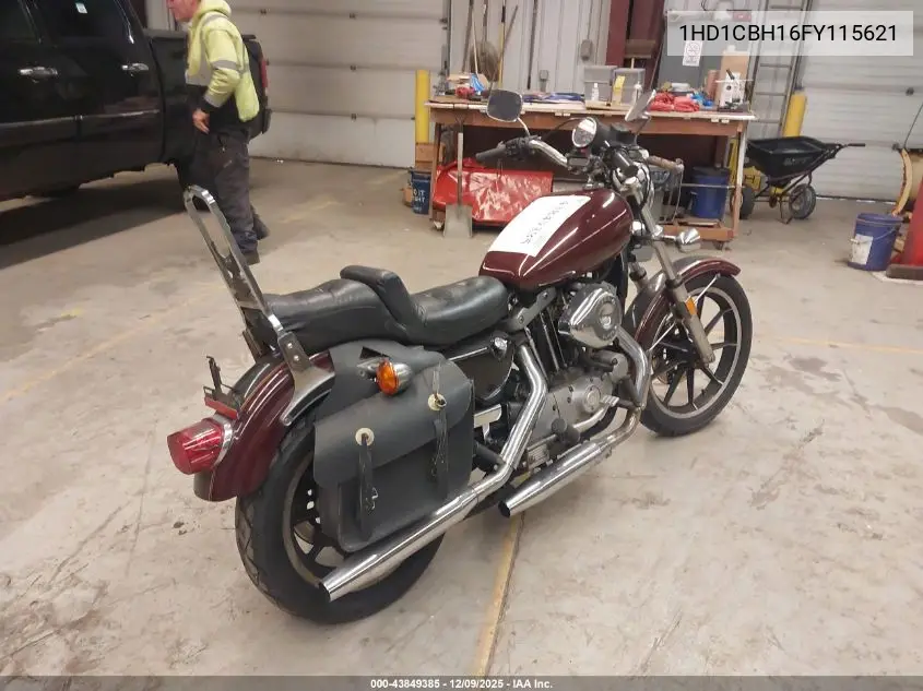 1HD1CBH16FY115621 1985 Harley-Davidson Xls