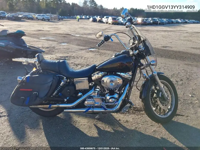 1HD1GGV13YY314909 2000 Harley-Davidson Fxds Convertible