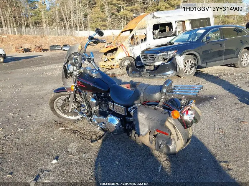 1HD1GGV13YY314909 2000 Harley-Davidson Fxds Convertible