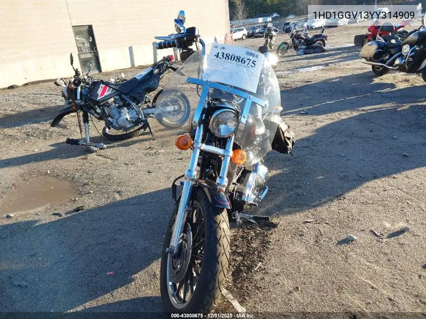 1HD1GGV13YY314909 2000 Harley-Davidson Fxds Convertible
