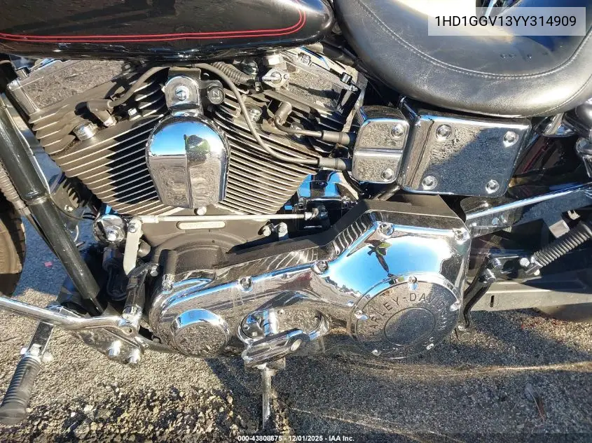 1HD1GGV13YY314909 2000 Harley-Davidson Fxds Convertible