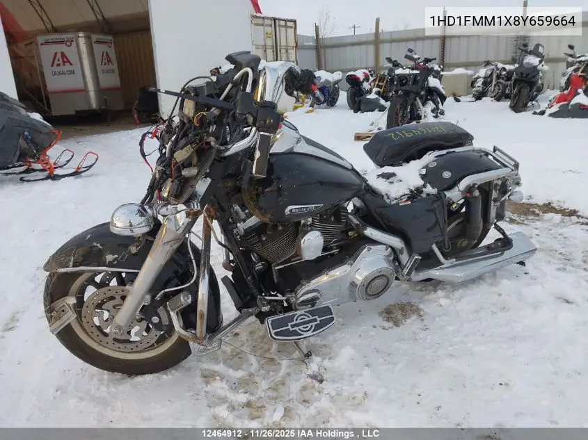 1HD1FMM1X8Y659664 2008 Harley-Davidson Flhtpi