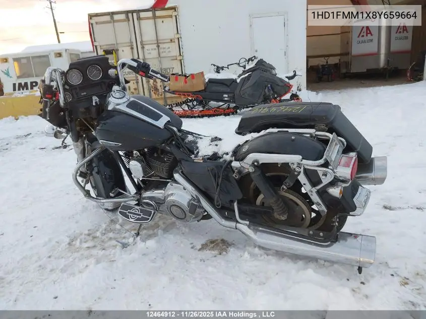 1HD1FMM1X8Y659664 2008 Harley-Davidson Flhtpi