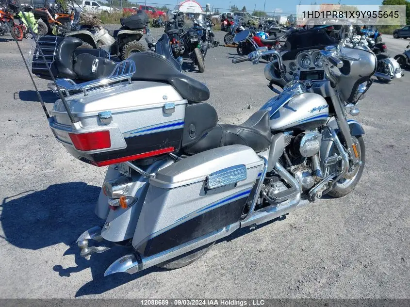 1HD1PR81X9Y955645 2009 Harley-Davidson Flhtcuse4