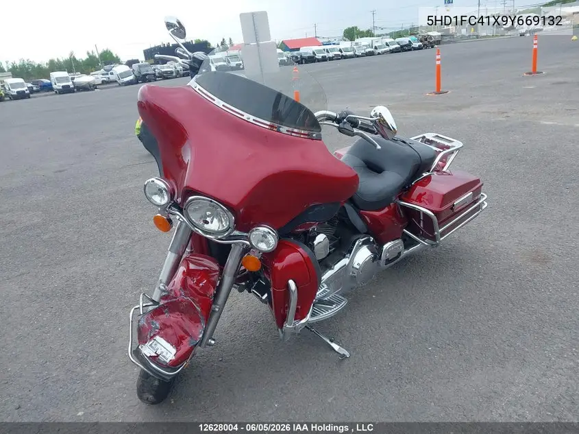 2009 Harley-Davidson Flhtcu VIN: 5HD1FC41X9Y669132 Lot: 12628004