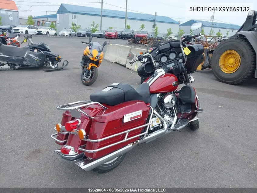 2009 Harley-Davidson Flhtcu VIN: 5HD1FC41X9Y669132 Lot: 12628004