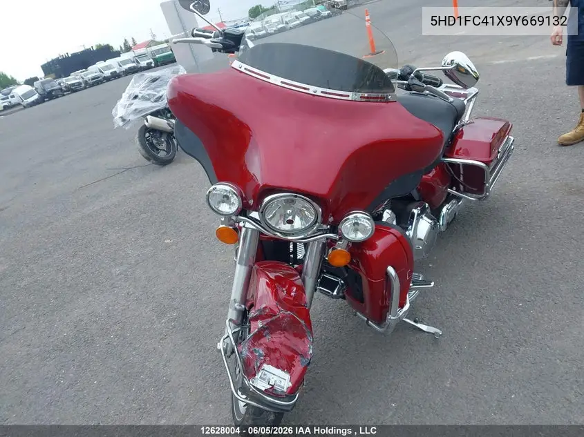 2009 Harley-Davidson Flhtcu VIN: 5HD1FC41X9Y669132 Lot: 12628004