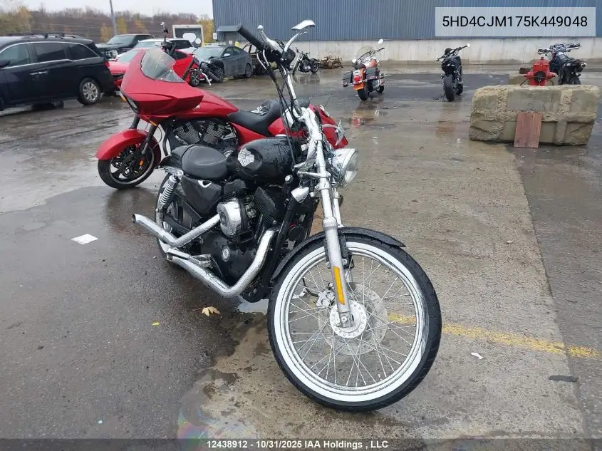 5HD4CJM175K449048 2005 Harley-Davidson Xl883 C