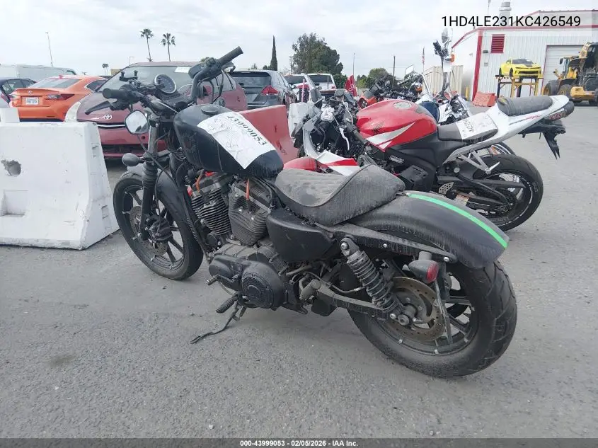 1HD4LE231KC426549 2019 Harley-Davidson Xl883 N