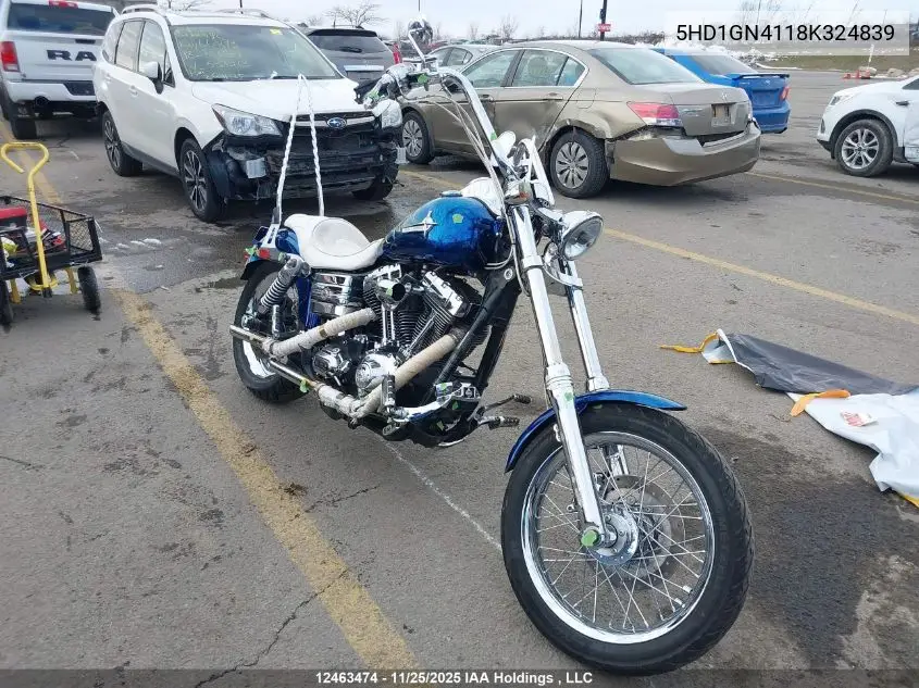 5HD1GN4118K324839 2008 Harley-Davidson Fxdl