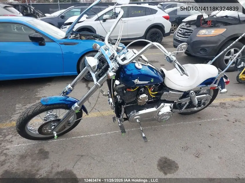 5HD1GN4118K324839 2008 Harley-Davidson Fxdl