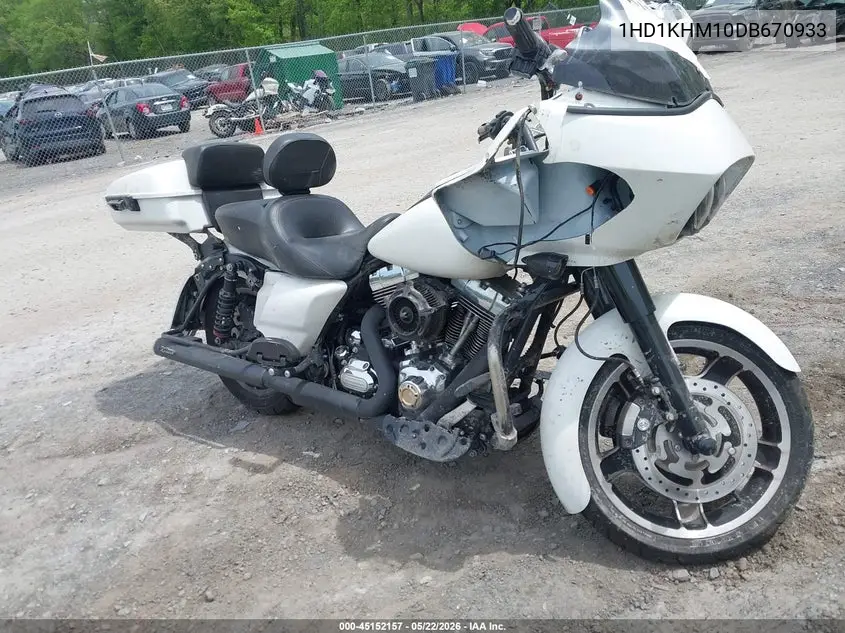 2013 Harley-Davidson Fltrx Road Glide Custom VIN: 1HD1KHM10DB670933 Lot: 45152157