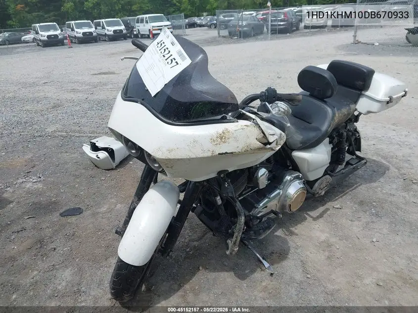 2013 Harley-Davidson Fltrx Road Glide Custom VIN: 1HD1KHM10DB670933 Lot: 45152157