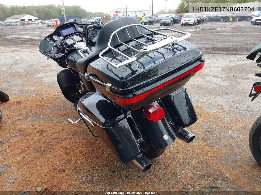 2022 Harley-Davidson Fltrk VIN: 1HD1KZF17NB603704 Lot: 44955385