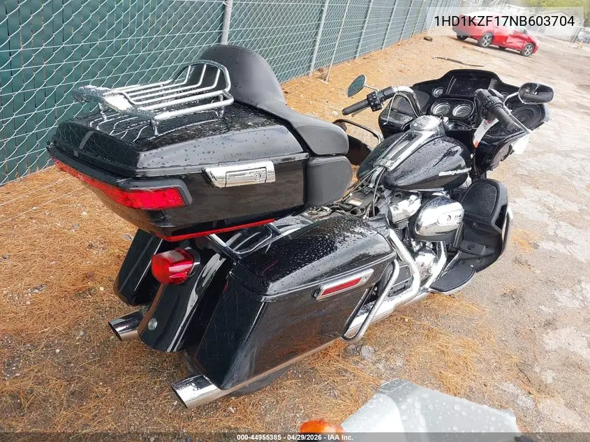 2022 Harley-Davidson Fltrk VIN: 1HD1KZF17NB603704 Lot: 44955385