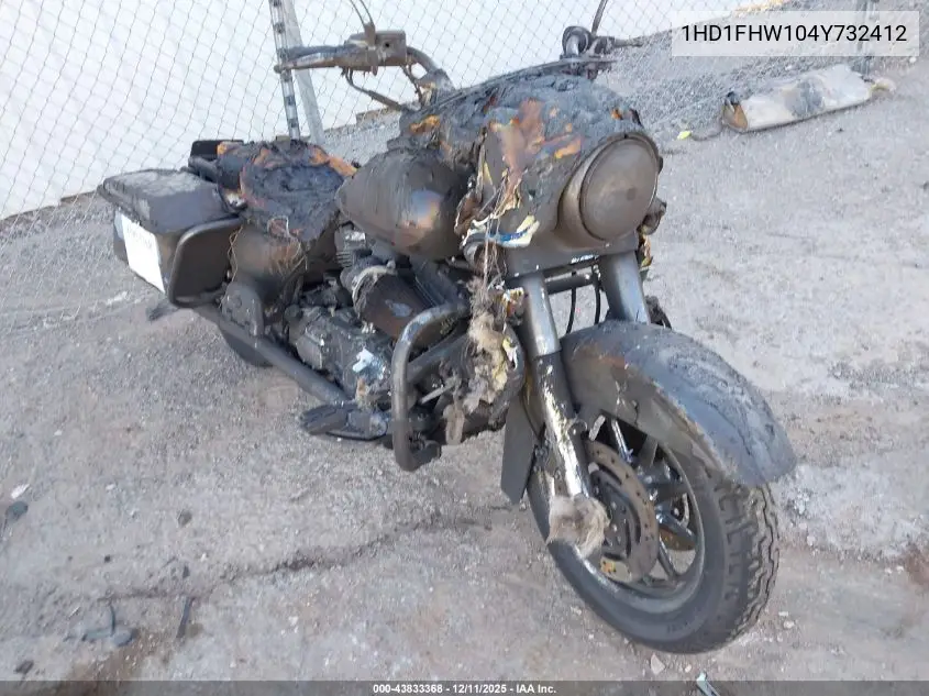 1HD1FHW104Y732412 2004 Harley-Davidson Flhpi