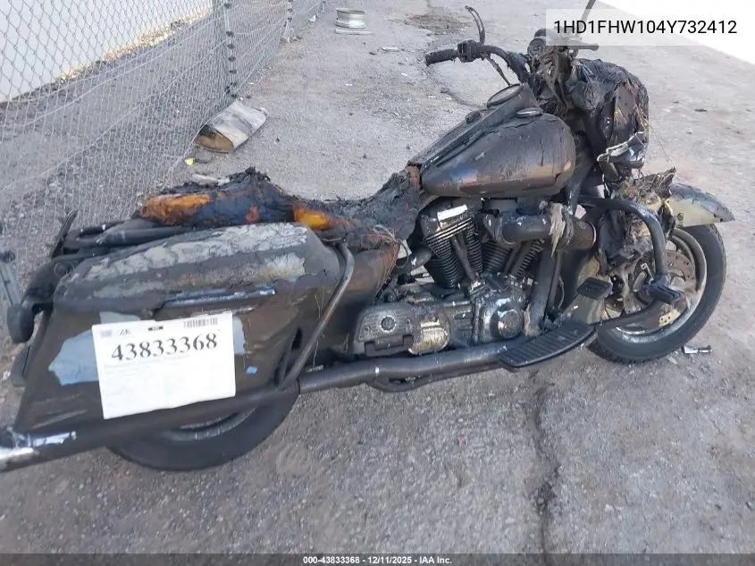 1HD1FHW104Y732412 2004 Harley-Davidson Flhpi