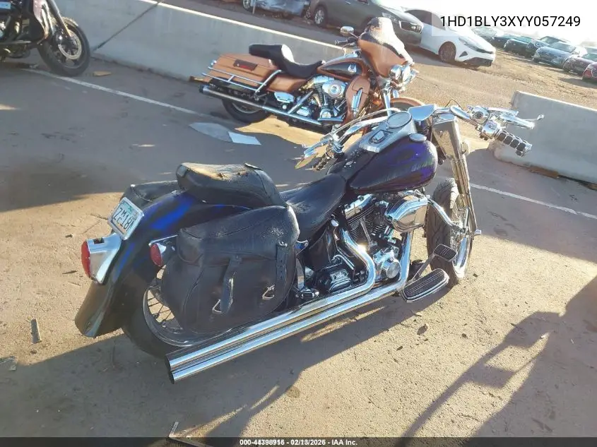 1HD1BLY3XYY057249 2000 Harley-Davidson Fxsts
