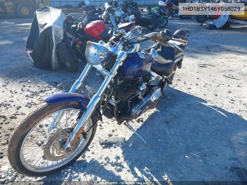 1HD1BSY146Y058029 2006 Harley-Davidson Fxstd