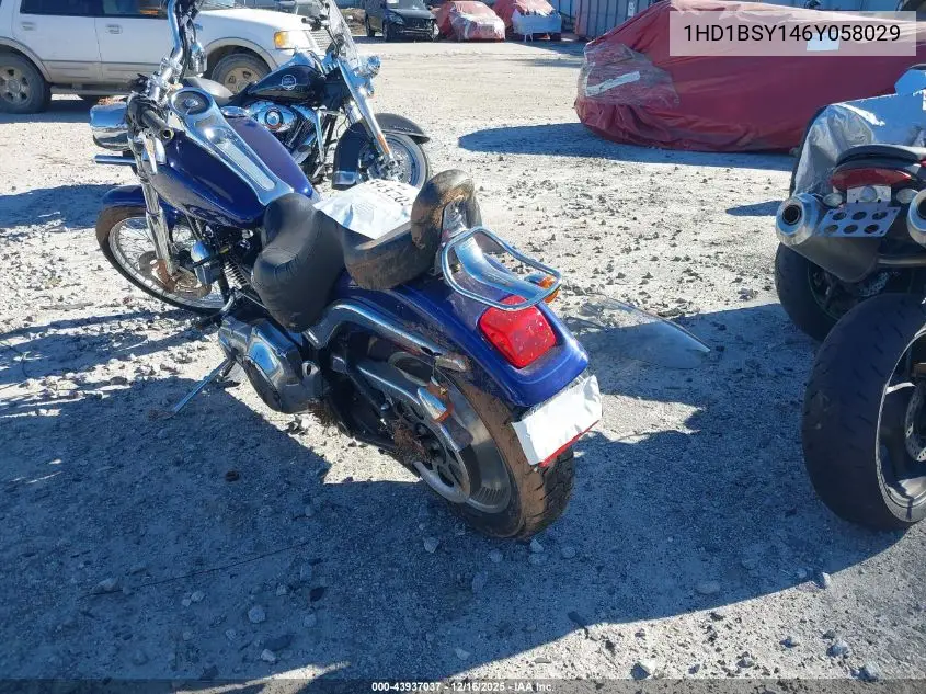 1HD1BSY146Y058029 2006 Harley-Davidson Fxstd