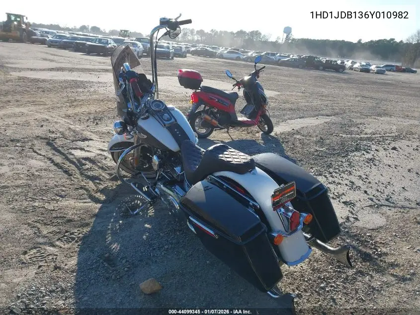 1HD1JDB136Y010982 2006 Harley-Davidson Flstni