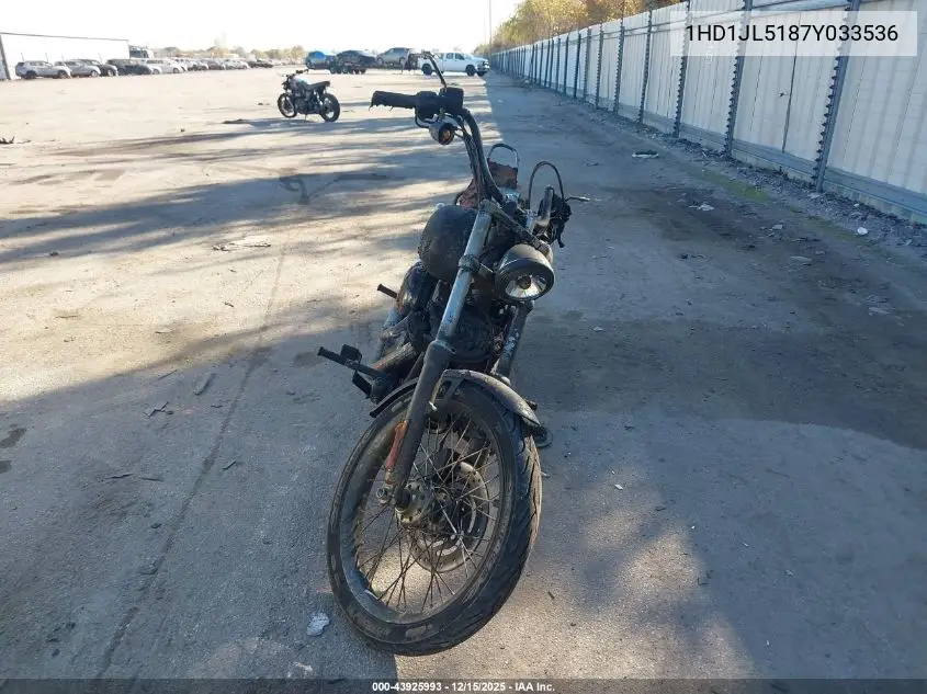 1HD1JL5187Y033536 2007 Harley-Davidson Fxst Custom