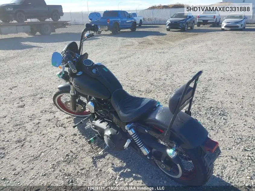 5HD1VAMAXEC331888 2014 Harley-Davidson Fxdbp Dyna Street Bob