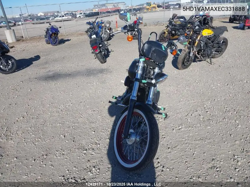 5HD1VAMAXEC331888 2014 Harley-Davidson Fxdbp Dyna Street Bob