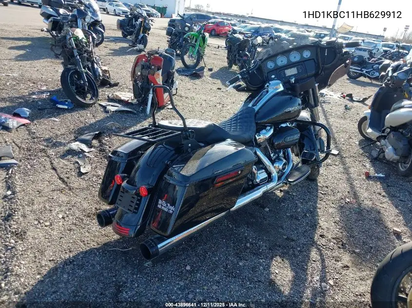 1HD1KBC11HB629912 2017 Harley-Davidson Flhx Street Glide