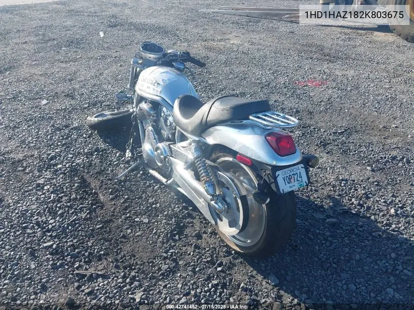 1HD1HAZ182K803675 2002 Harley-Davidson Vrsca