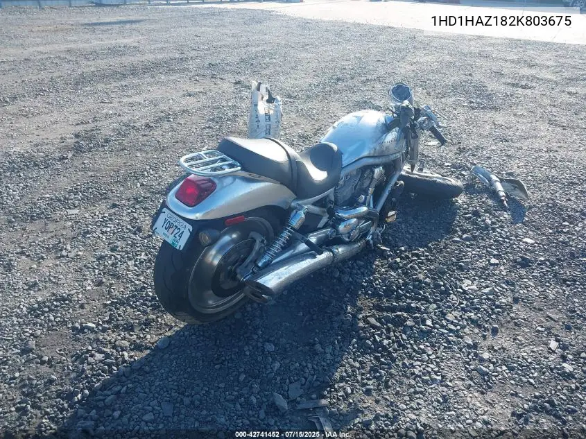 1HD1HAZ182K803675 2002 Harley-Davidson Vrsca