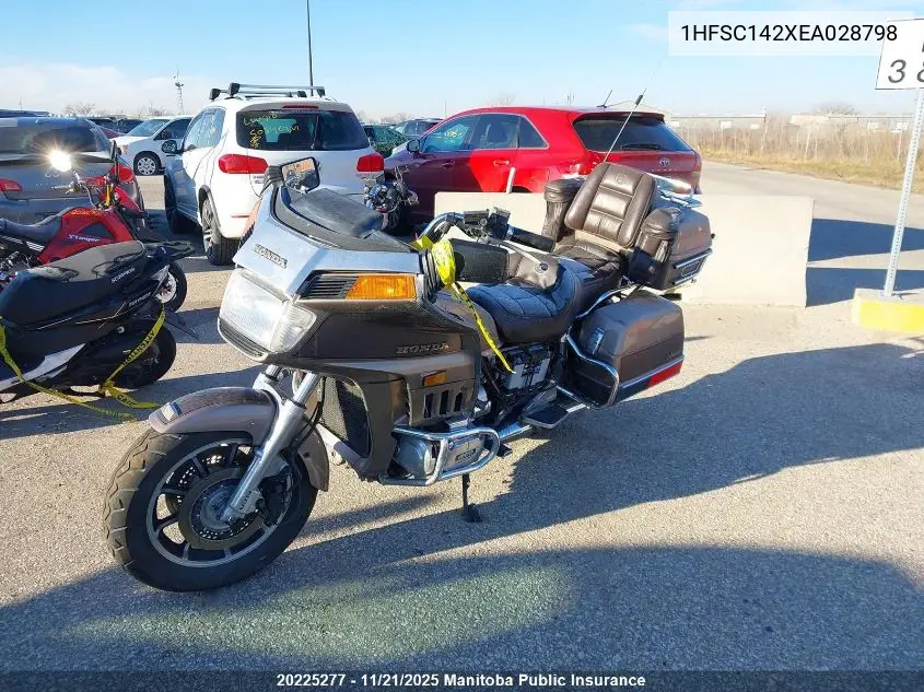 1HFSC142XEA028798 1984 Honda Gl1200 Aspencade