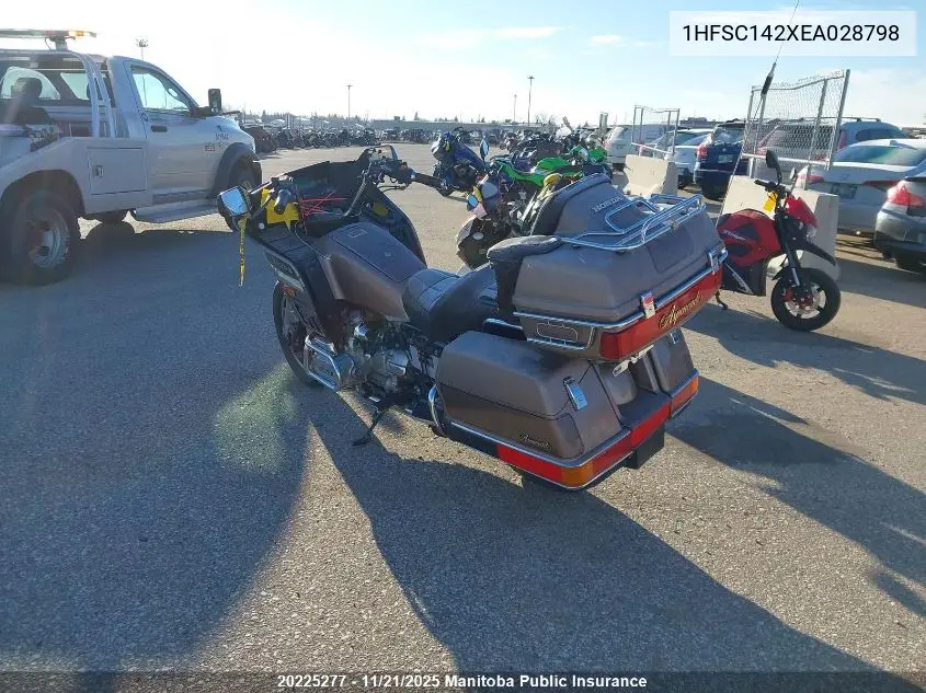 1HFSC142XEA028798 1984 Honda Gl1200 Aspencade