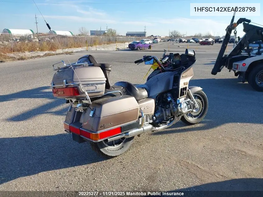 1HFSC142XEA028798 1984 Honda Gl1200 Aspencade