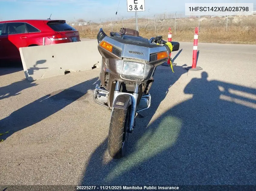 1HFSC142XEA028798 1984 Honda Gl1200 Aspencade