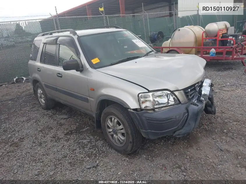 RD150110927 1996 Honda Crv - Rhd Import