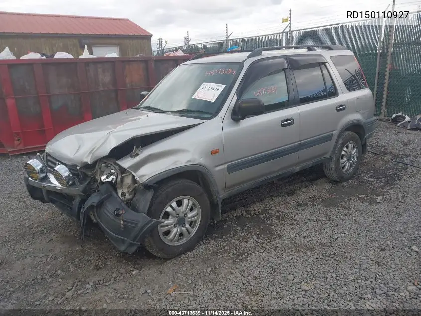 RD150110927 1996 Honda Crv - Rhd Import