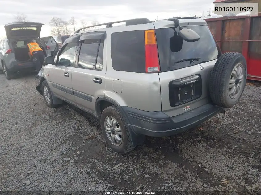 RD150110927 1996 Honda Crv - Rhd Import