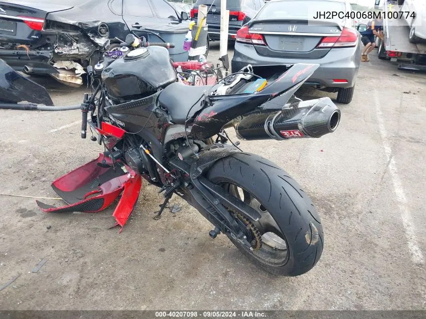 JH2PC40068M100774 2008 Honda Cbr600 Rr